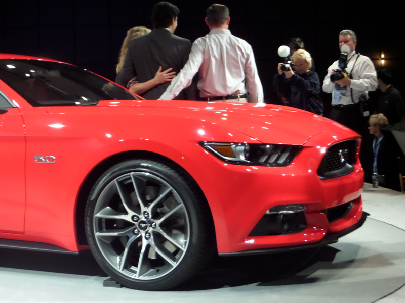 Illustration for article titled The 2015 Ford Mustang Looks Much Better In Person